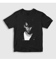 Presmono Unisex Çocuk Beyaz Young V2 Johnny Depp T-Shirt 354957tt (Siyah)