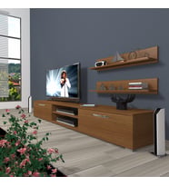 Decoraktiv Eko 4 Slm Dvd Tv Ünitesi Tv Sehpası (Ceviz)