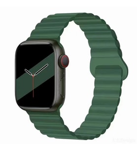 Xiaomi Redmi Watch 5 Active/Lite Amazfit GTR 2E 47mm Pace 1/2 Kordon Double Colo (Koyu Yeşil)