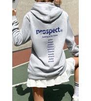 Unisex Prospect Baskılı Sweatshirt (Gri)