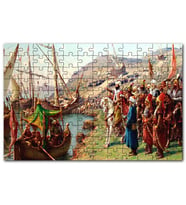 Cakapuzzle İstanbul Fatih Sultan Mehmet Gemileri Puzzle Yapboz MDF (Ahşap) (500 Parça)