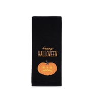%100 Pamuk İkili 40x66 cm Halloween Desenli El & Yüz Havlu Seti Baveno (13)