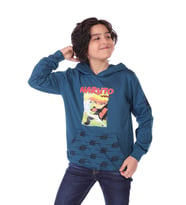 Toontoy Erkek Çocuk Baskılı Sweatshirt (Petrol)