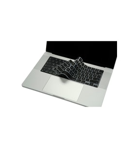 McStorey Macbook Air Pro M1-M2 ile Uyumlu Klavye Koruyucu A2681 A2442 A2485 A2780 US to TR Baskı (Siyah)