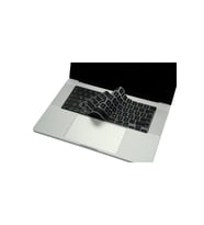 McStorey Macbook Air Pro M1-M2 ile Uyumlu Klavye Koruyucu A2681 A2442 A2485 A2780 US to TR Baskı (Siyah)