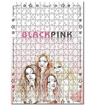 Cakapuzzle Black Pink Kore Pop Grubu Kartpostal Efekt Puzzle Yapboz MDF (Ahşap) (1000 Parça)