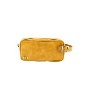 Kişiselleştirilebilir Dopp Kit Kişisel Bakım Ve Seyehat Çantası Camel (Hardal Sarısı)