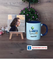 Coğrafya Öğretmeni Fotoğraflı Dekoratif Taş, Kupa Bardak Beyaz Hediye Öğretmenler Günü Hediyesi (Model 3)
