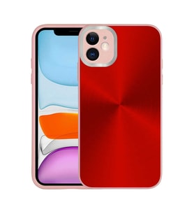 Apple iPhone 11 Kılıf Kamera Korumalı Sert Zore Desa Kılıf (Pembe)