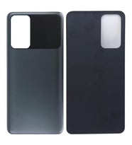 Xiaomi Poco M4 Pro 5G Uyumlu Arka Pil Batarya Kapağı 21091116AG MZB0BGVIN (Siyah)