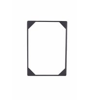 Arz Dosyası Duyuru Çerçevesi A4 Pvc 22,5x31 cm (Siyah)