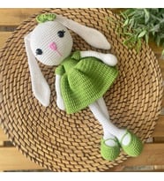 Zeynphobidunyam Amigurumi Uzunkulak Tavşan (Yeşil)
