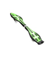 2 Teker Yolda Sörf Keyfi İçin  Waveboard Dizayn Kaykay (Yeşil)