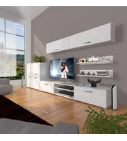 Decoraktiv Eko 6y Mdf Dvd Tv Ünitesi Tv Sehpası (Beyaz)