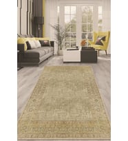Dijital Kaymaz Taban Yıkanabilir Modern Renkli Salon Halısı Mutfak Halısı Yolluk ND-HT-128 (Yeşil)
