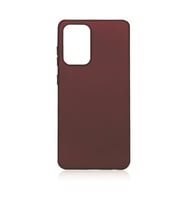 Galaxy A72 Kılıf Kamera Çıkıntılı Soft Silikon (Mürdüm)