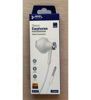 MTL MT273 3.5mm Mikrofonlu Kablolu Telefon Kulaklığı 1,3M (Beyaz)