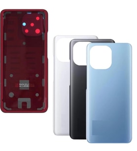 Xiaomi Mi 11 İle Uyumlu Arka Pil Kapak (Siyah)