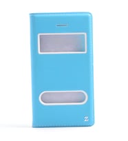iPhone 5 Kılıf Zore Dolce Kapaklı Kılıf (Turkuaz)