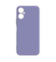 Tecno Camon 19 Kılıf Kamera Korumalı Silikon Rubber Arka Kapak (Lila)