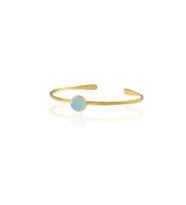 Kadir Jewellery Zirkon Taşlı Ayarlanabilir 22 Ayar Altın Kaplama Bilezik (Mercan)
