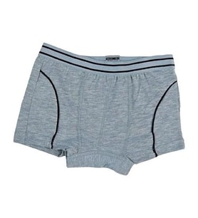 TUTKU 0133 ERKEK ÇOCUK LİKRALI BOXER 3 Adet (Gri)