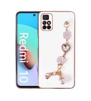 Xiaomi Redmi 10 Kılıf El Tutamaçlı Zore Taka Silikon Kılıf (Beyaz)