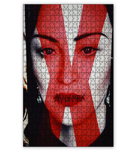 Cakapuzzle Madonna Madamex Puzzle Yapboz MDF (Ahşap) (1000 Parça)