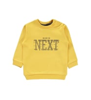 Civil Baby Erkek Bebek Sweatshirt 6-18 Ay Haki (Hardal)