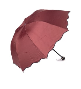 Marlux Mini Puanlı Manuel Mürdüm Bayan Şemsiyesi (Bordo)
