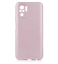 Xiaomi Redmi Note 10 Kılıf Kamera Çıkıntılı Soft Silikon (Rose)