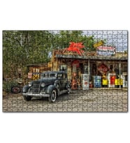 Cakapuzzle 1940 larda Arizona'da Bir Market  Puzzle Yapboz MDF (Ahşap) (255 Parça)