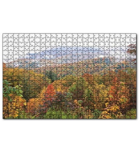 Cakapuzzle Appalachian Dağlarında Sonbahar Renkleri Puzzle Yapboz MDF (Ahşap) (500 Parça)