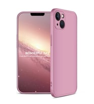 Apple iPhone 13 Kılıf Zore Ays Full Koruma Kılıf (Rose)