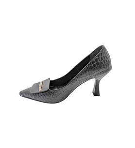 StarChic Kadın Suni Deri Stiletto - StarChic - BEJ - 39 (Siyah)