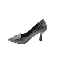 StarChic Kadın Suni Deri Stiletto - StarChic - BEJ - 39 (Siyah)