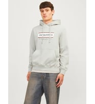 Jack & Jones Jorfrederiksberg Box Erkek Sweatshirt (Gri)