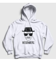 Presmono Unisex Gri Heisenberg Breaking Bad Kapüşonlu Sweatshirt 184760tt (Beyaz)