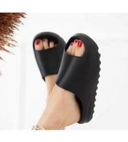 Unisex Slide Fashion Terlik (Siyah)