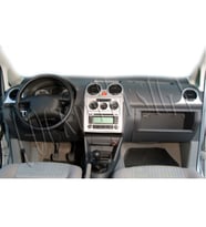 Meriç® Volkswagen Caddy Ön Torpido Kaplama Maun 16 Parça 2004-2009 (Alüminyum)