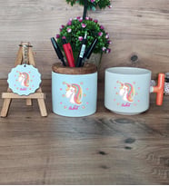 Unicorn Hediye Sepeti Kupa Bardak T Kulplu, Kalemlik ve Anahtarlık Kadın Arkadaşa Doğum Günü Hediyesi (Model 7)