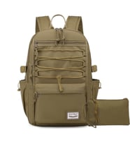 Smart Bags Sırt Çantası Okul Boyu Kalem Kutusu Hediyeli 3156 (Camel)