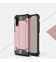 Huawei P20 Kılıf Crash Zırh Silikon Kılıf (Rose)