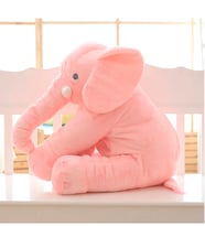 Uyku Arkadaşım Fil - Büyük Yumuşak 90 cm (Pembe)