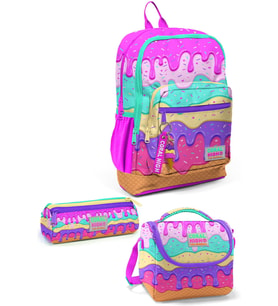 Coral High Kids 3’lü Okul Çanta Seti (Pembe)
