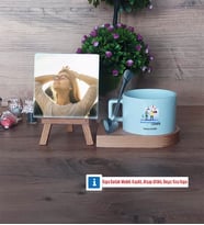İnsan Kaynakları Uzmanı Fotoğraflı Dekoratif Taş, Kupa Bardak Beyaz Hediye (Model 8)