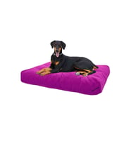Mavi Vitrin Ultra Soft Large Büyük Irk Köpek Yatağı Elyaf Dolgulu Yıkanabilir Kumaş 80x100 (Mor)