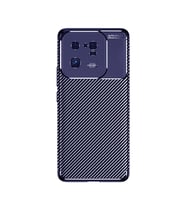Xiaomi Mi 13 Pro Kılıf Zore Negro Karbon Tasarım Silikon Kılıf (Lacivert)