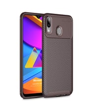 Microsonic Samsung Galaxy M10s Kılıf Legion Series (Kahverengi)