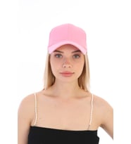 Unisex Ayarlanabilir Spor Basic Şapka (Pembe)